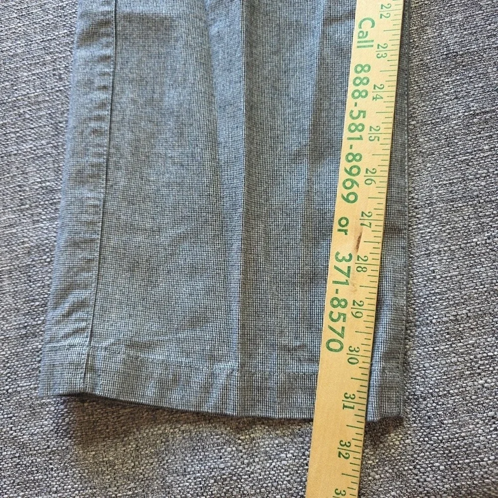 Banana Republic Men's Kentfield Pants Heather Grey Cotton Size 36 x 32